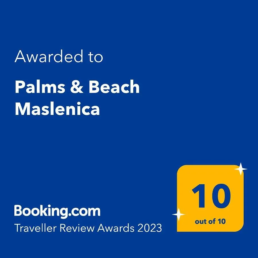 Apartment Palms & Beach Maslenica Jasenice